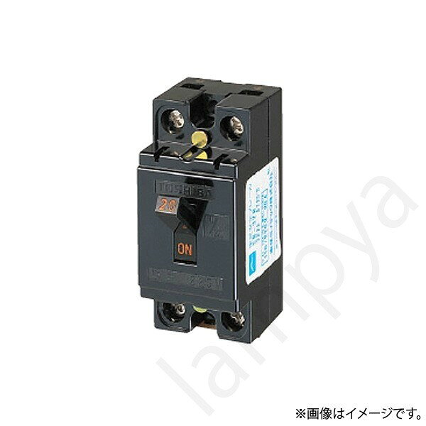 分岐ブレーカ極数・素子数・フレーム：2P・2E・30AF定格電圧：100／200V定格電流：20A