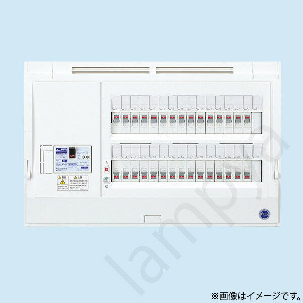 HPD3E5382(HPD3E5-382)HPD形ホーム分電盤ドアなし露出・半埋込共用型38+250A日東工業