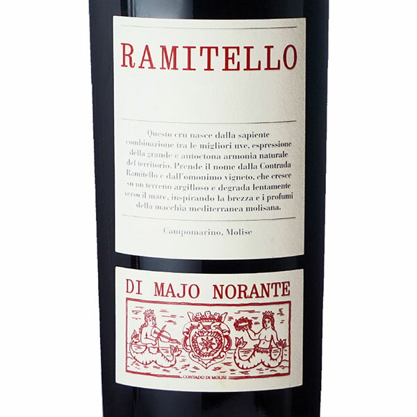 ディ・マーヨ・ノランテ ラミテッロ ロッソ 2017年 赤ワイン イタリア モリーゼ 750ml オーガニックワイン 自然派ワイン Di Majo Nnorante Ramitello Rosso 稲葉