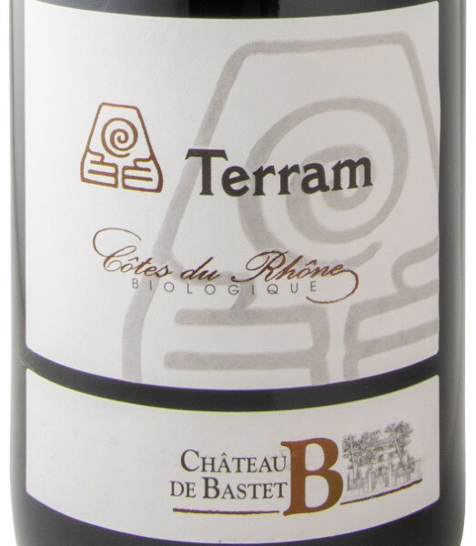 シャトー・ド・バステ コート デュ ローヌ ルージュ テラム 2020年 赤ワイン グルナッシュ シラー 750ml フルボディ 自然派 ナチュラルワイン Chateau de Bastet Cotes du Rhone Rouge Terram