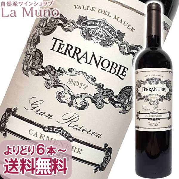 テラノブレ カルメネール グラン レセルバ 赤ワイン チリ 750ml フルボディ 自然派 ナチュラルワイン TERRANOBLE CARMENERE GRAN RESERVA