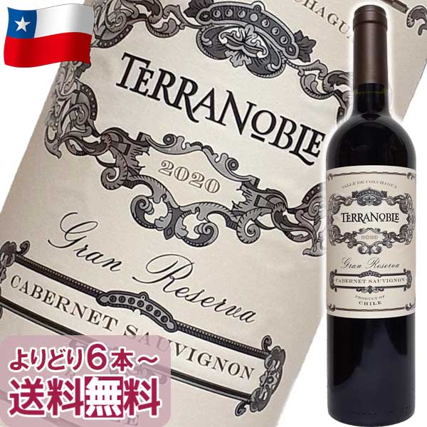 テラノブレ カベルネソーヴィニヨン グラン レセルバ 赤ワイン チリ 750ml 自然派 ナチュラルワイン TERRANOBLE CABERNET SAUVIGNON GRAN RESERVA