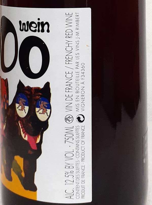 ジャン・マリー・ランベール ドド ヴァイン 2024年 赤ワイン カベルネソーヴィニヨン フランス ラングドック 750ml 自然派 ビオ ナチュラルワイン Jean-Marie Rimbert Dodo Wein lamuno-10002809 自然派ワイン La Muno 楽天市場店 サンプル画像2