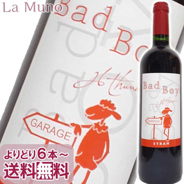 ジャン・リュック・テュヌヴァン バッド ボーイ シラー 赤ワイン フランス ボルドー 750ml BAD BOY SYRAH