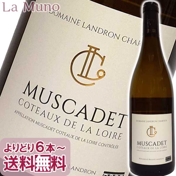 ドメーヌ ランドロン シャルティエ ミュスカデ シュール リー 2020年 白ワイン フランス ロワール 750ml 自然派 ナチュラルワイン