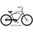 自転車 通販 ELECTRA CRUISER-1 マットブラック エレクトラ ビーチクルーザー 26インチ レインボー ファットバイク ネット販売 購入 オンラ...