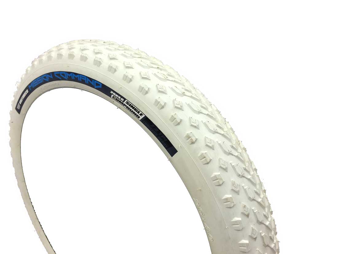 Vee Rubber ファットタイヤ Vee Mission トートバック Npo法人 Wire 26 4 0 White自転車 レインボー ファットバイク 26インチ タイヤ Lanai Makai 極太カラータイヤ大人気ファットバイク用タイヤ 高性能な２６ ４ ０インチの極太カラータイヤをこの価格で