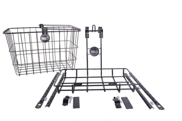 y]ԗp OJSzWALD 3339 Front Basket & Rack Combo