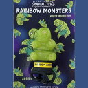自転車用 ライト Rainbow Monsters LED LIGHT KUMAMUSHI