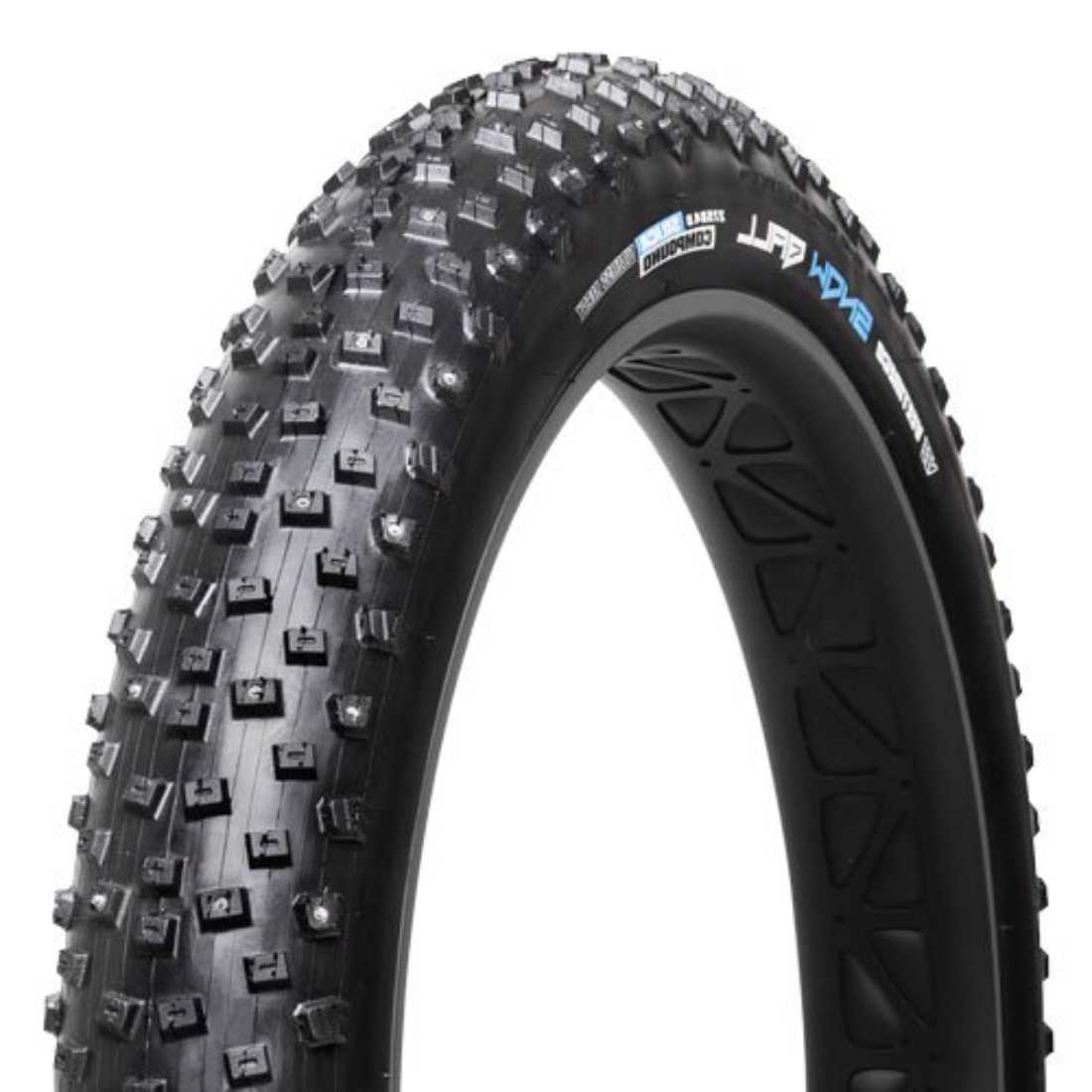 自転車 タイヤ VEE Tire SNOWBALL 20x4.0 120STD ワイヤービート スタッズ付 スパイクタイヤ 雪道 ファットバイク 20インチ