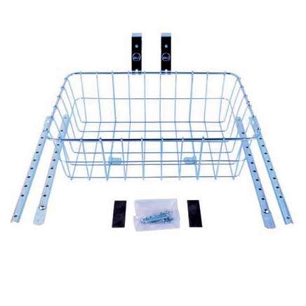 y]ԗp OJSzWALD MULTI-FIT FRONT-BASKET SILVER