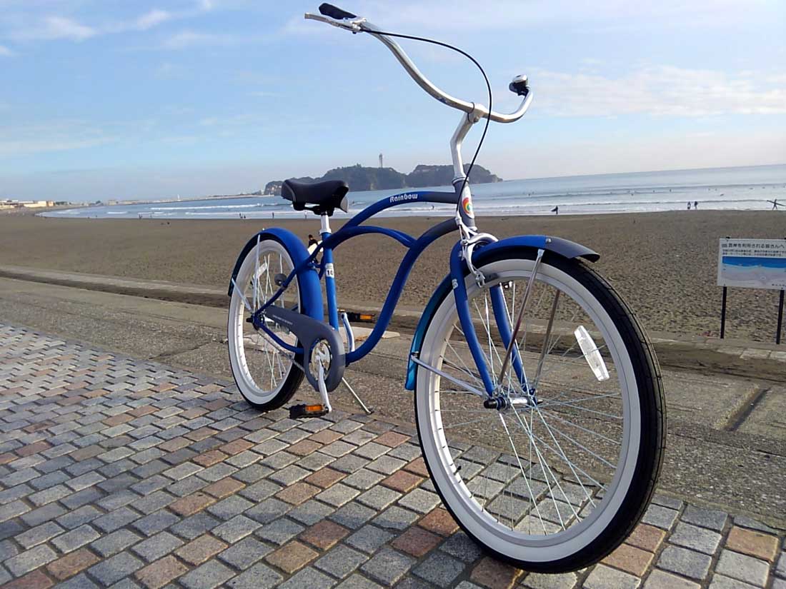 レインボー 自転車 ビーチクルーザー 26インチ Npo法人 おしゃれ 自転車 通勤 通学 ｈｂｂｃ メンズ レディース 26mens Std オーシャンストーム Lanai Makai Font Color Red お届けは西濃運輸営業所留めで送料大幅ダウン 正規取扱店の 人気大割引 の