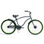 ] RAINBOW TYPE-X 26 CRUISER MatteBlack~GreenRim C{[ r[`N[U[ 26C`  ʋ ʊw Y fB[X