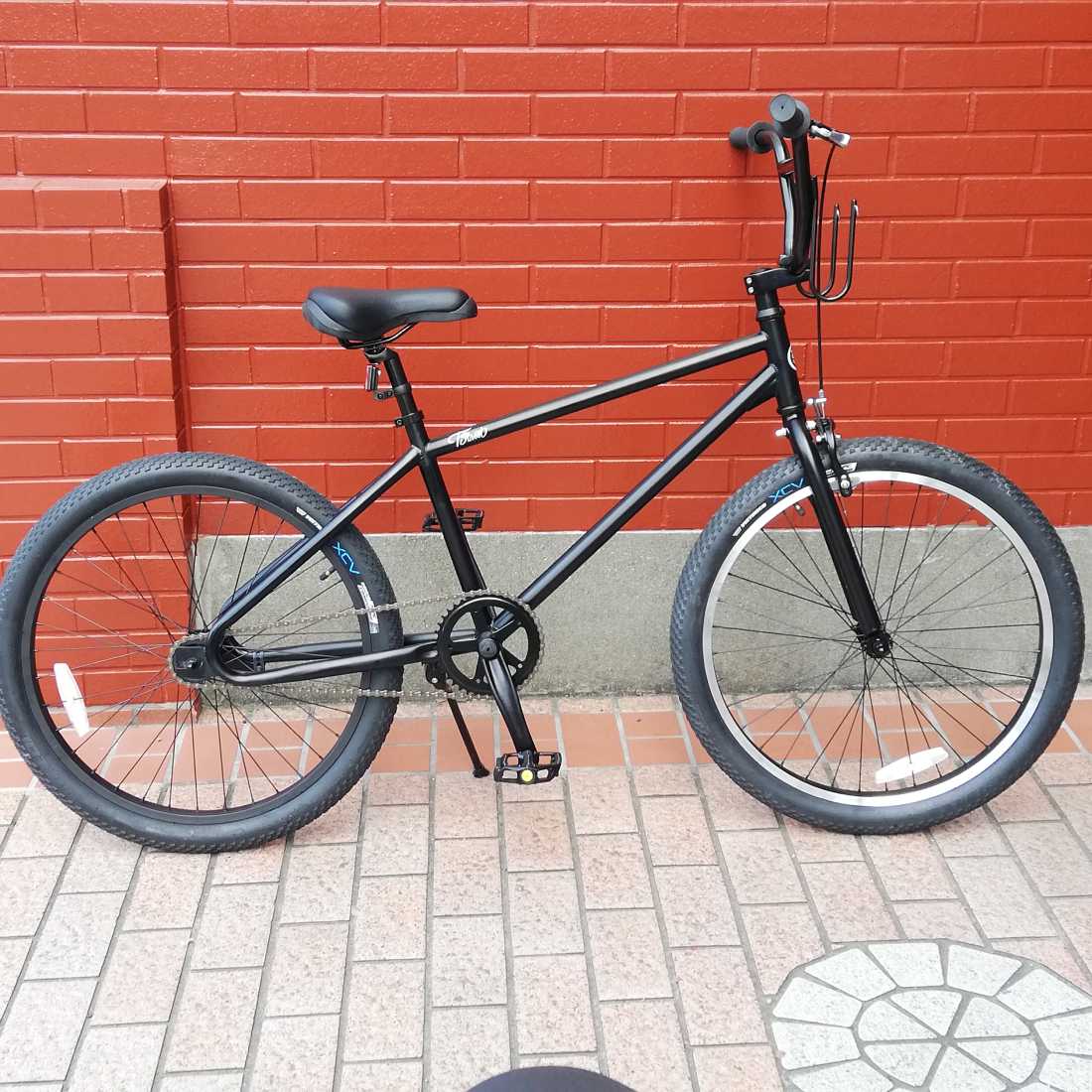 自転車 T-STREET 24" SK8 BMX マットブラック レインボー 24インチ おしゃれ 通勤 通学 メンズ レディース ジュニア