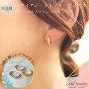 フープピアス レディース メンズ 片耳用 1個売り 20G プルメリア スクロール ハワイアンジュエリー lana jewelry ラナジュエリー サージカルステンレス316L製 金属アレルギー対応 安心 アレルギーフリー 送料無料