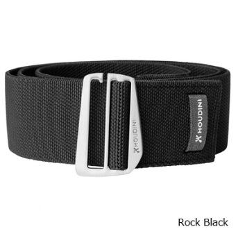 HOUDINI【ACTIONSTRETCHBELT】アクションストレッチベルトRockBlackレターパックライト対応商品2COLOR