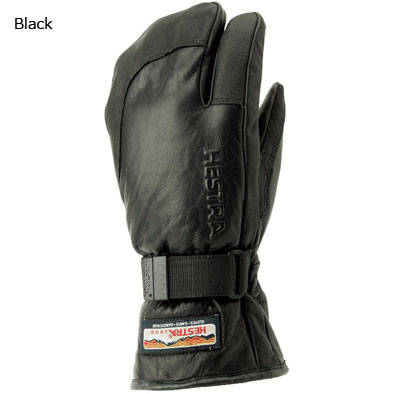 HESTRA【3-FINGER GTX FULL LEATHER】BLACKヘストラ　3フィンガーGTXフルレザー