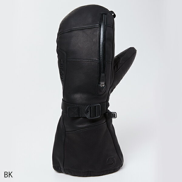 【詳細】 防水ZIPPERから、インナーグローブを着用した指が出せる画期的な機能が付いたオールレザーのロングカフミトングローブ。 【Material】 ・柔らかく、撥水加工を施したやわらかな山羊革使用。 ・防水透湿インサートHIPORA使用。 ・単品で使用可能なインナー手袋付。 ・防水ZIPPERの開閉で温度調節可能。 ・独自のPre Curveカッティングが、手の自然な状態を維持し、手の負担を軽減。 ・ロング丈のカフで雪や風の侵入を防ぎあたたかい 【サイズ】 ※当店販売サイズはUSサイズでの販売となります。 メーカー参考 US S US M US L 対応日本サイズ M L XL 写真のお色はお使いのブラウザによって異なる場合がございます。あらかじめご了承ください。 実店舗、自社HP店での売り違いが発生する場合もございますので予めご了承くださいませ。