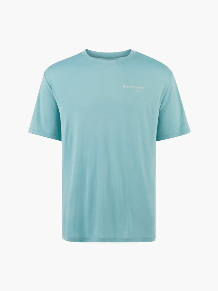 乐天商城 - クレッタルムーセン ナルフィ ショートスリーブ ティー 男性用 KLATTERMUSEN Narfi SS Tee M’s Mineral Blue