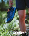 KARHU（カルフ） イコニ トレイル IKONI TRAIL WR ゴ－ルデンイエロー メンズ レディース スニーカー 山歩き 登山靴 アウトドア ランニングシューズ ウォーキング 軽量スニーカー ネイビー イエロー 紺 青 黄色 KH100344