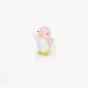 【ガラス細工】 ペンギン(P:ピンク) ミニチュア フィギュア ジオラマ 動物 魚 海豹 貝 化石 100568 ガラス ガラス工芸 工芸品 観葉植物用フィギュア テラリウム アクアリウム