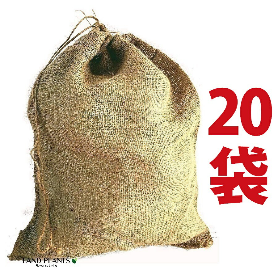 麻土嚢袋（土のう袋） 20枚 大 600×1000mm ドンゴロス ドンゴロス袋 収穫袋 収穫ぶくろ 麻袋 麻ぶくろ 麻土のう袋 土嚢 どのう 日本マタイ
