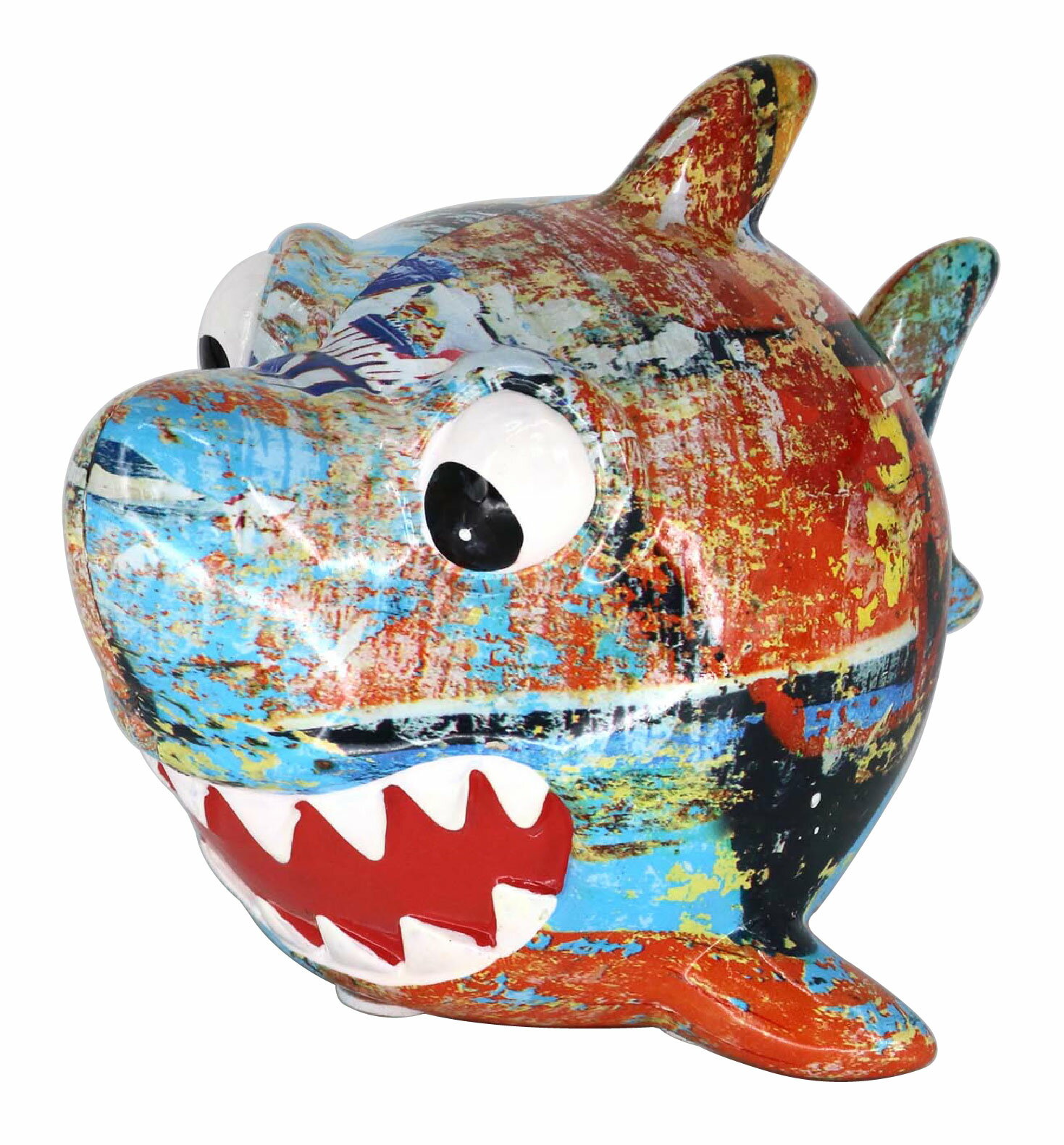 貯金箱（サメ） 08330
