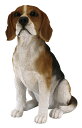 犬の置物 （ビーグル） お座りイヌ 14058 ビーグル犬 ドッグオーナメント オーナメント 動物 アニマル マスコット ガーデン ガーデニング ガーデンオブジェ オブジェ