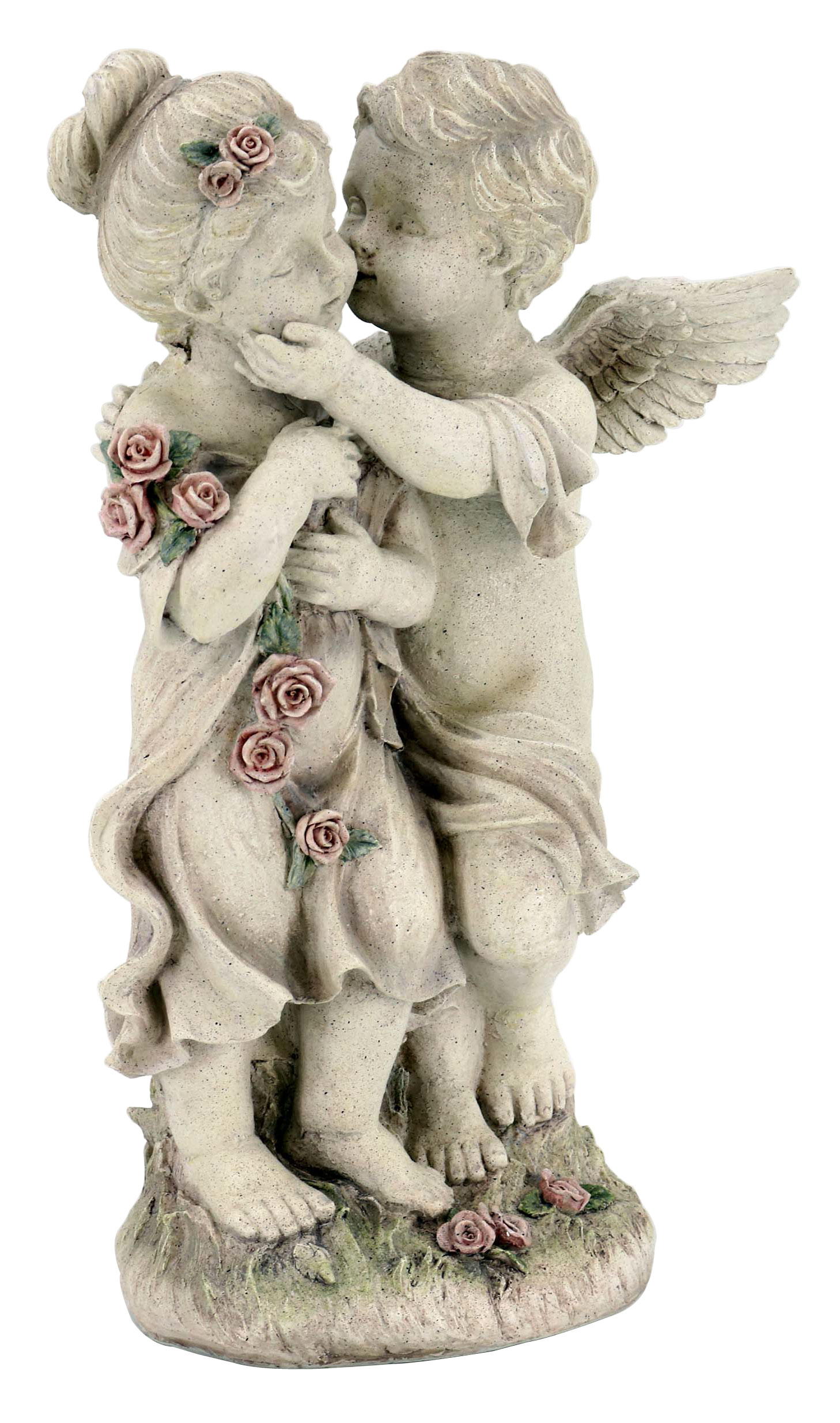 China Ornaments - ガーデンオブジェ（CUPID & GIRL） 80455