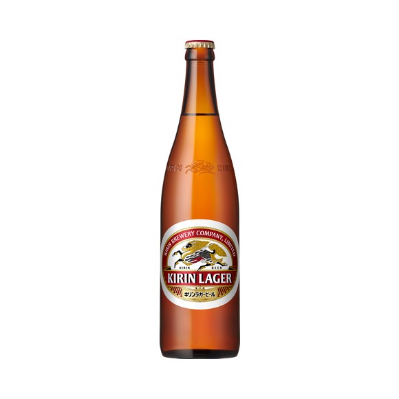 キリンラガービール 633ml 大びん ケース（20本） 送料無料（一部地域除く）【空ケース、空き瓶の回収は行いません】