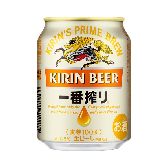 キリン一番搾り生ビール 250ml 缶 24本