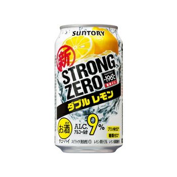 -196℃ ストロングゼロ ダブル レモン マイナス196 350ml缶 24本 alc9% ケース販売