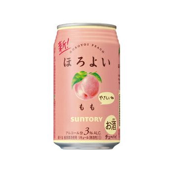 ほろよい もも 350ml缶 24本 ケース販売 サントリー チューハイ alc3%