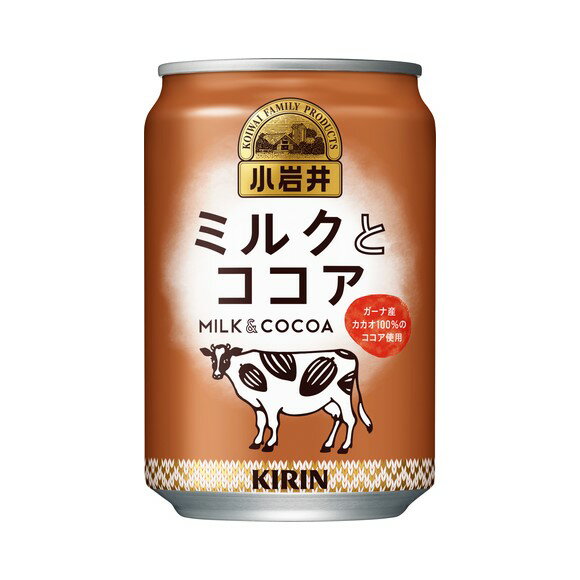 小岩井　ミルクとココア 280g 缶 ケース（24本）