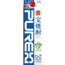 宝焼酎 ピュアパック 25度 1．8L 紙パック 6本 ケース販売