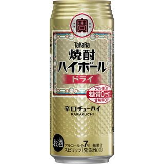 タカラ 焼酎ハイボール ドライ 500ML缶 24本 ケース販売