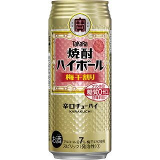 タカラ 焼酎ハイボール 梅干割り 500ML缶 24本 ケース販売