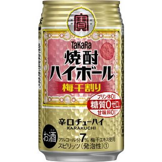 タカラ 焼酎ハイボール 梅干割り 350ML缶 48本 送料無料（一部地域除く）