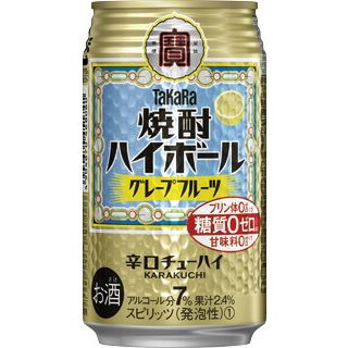 タカラ 焼酎ハイボール グレープフルーツ 350ML缶 48本 送料無料（一部地域除く）