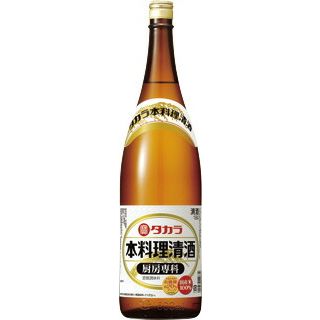 タカラ 本料理清酒 厨房専科 1．8L びん 6本 ケース販売 調味料