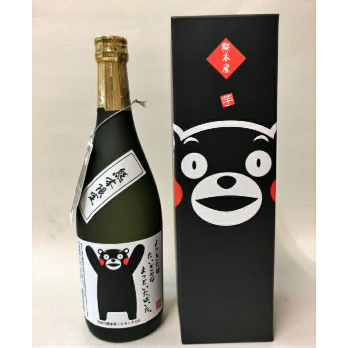 房の露 くまモン 焼酎「芋」 720ml　25度　専用カートン入り 【くまモン】【贈り物】【球磨焼酎】【芋焼酎】【手土産】【熊本】