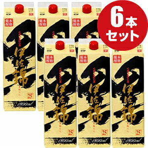 黒伊佐錦 1.8Lパック 6本 アルコール25% 鹿児島で黒麹といえばコレ！