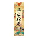 宝酒造 合成酒 平安絵巻 パック 1800ml 1.8L×6本