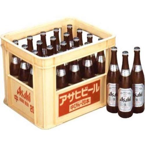 ビール アサヒスーパードライ 中びん 500ml 20本入り【空ケース、空き瓶の回収は行いません】