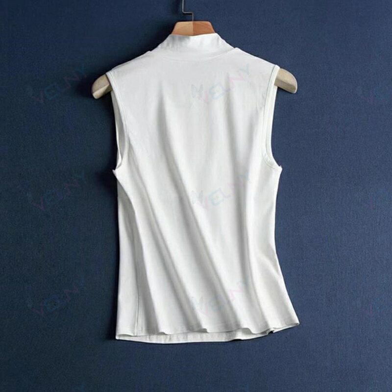 LANDBOX STOREのTシャツ 襦袢 半襦袢 和装 ノースリーブ レディース 初心者 着物 下着 和装 衿付き インナー 浴衣 快適 夏 吸汗速乾 春 半襦袢 秋 ホワイト 大きいサイズ 白 ギフト プレゼント｜アングル3