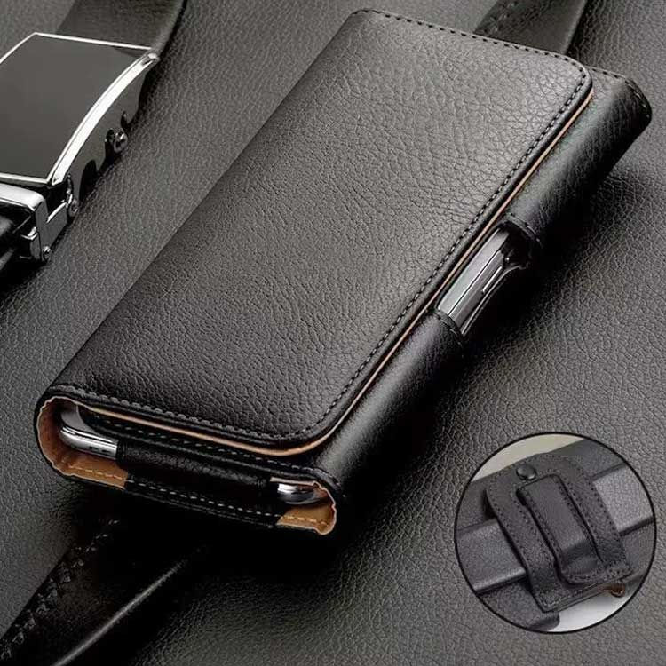 LANDBOX STOREのスマホケース ベルト用 ベルト通し クリップ スマホポーチ スリム 薄型 スマホホルダー 多機種対応 汎用 ベルトケース ウエストポーチ 縦型 横型 固定感 ベルト通し ウエスト掛け ベルトバッグ 使いやすい 取付簡単 外れにくい PUレザー｜アングル2