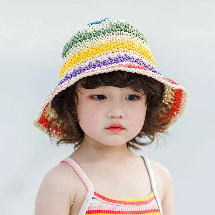 麦わら帽子 UVカット 帽子 レディース uv 麦わら帽子 キッズ 子供 女の子 親子 わ...