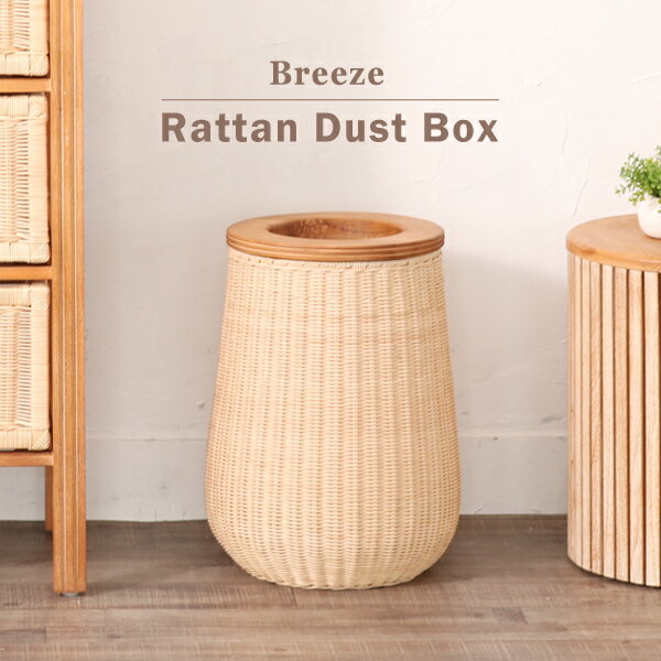 ゴミ箱 ダストボックス 籐 ラタン チーク 無垢 木製 おしゃれ サンフラワーラタン sunflower rattan breeze ブリーズ ナチュラル アジアン 北欧 インテリア 家具 ジャパンディ 韓国インテリア …