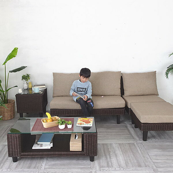 アジアン家具 2人掛けソファー 二人掛けソファ ラタンソファー アジアン ラタン ラタンチェア ウィッカー編み バリ家具 ナチュラル アジアン バリ ソファー D2342ATZ