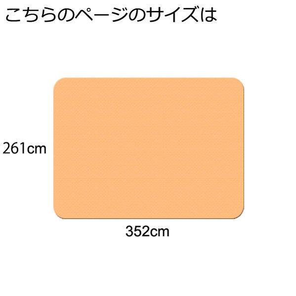 籐カーペット 籐あじろ 6畳 江戸間 261×352cm 越前和紙貼り 国内仕上 ナチュラル ラグ カーペット和風 ナチュラル インテリア 夏 模様替え 涼しい 籐敷物 【匠の技】 [2]
